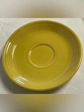 Fiesta Sunflower Yellow Saucer Plate